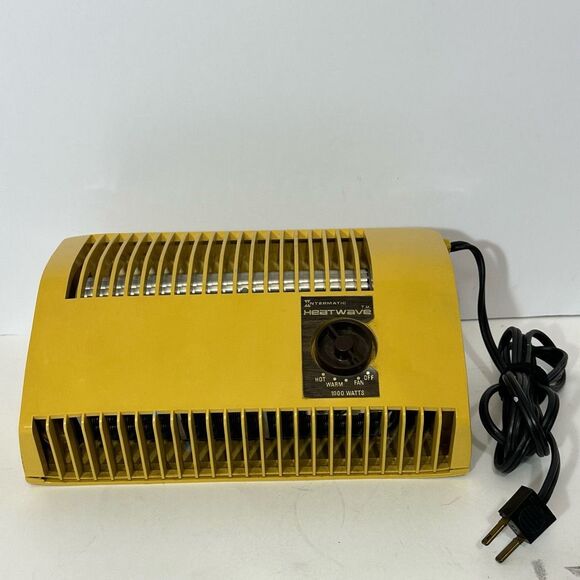 Vintage Intermatic Inc. Portable Air Heater Heatwave 1000 Watts JH300 Tested/Wor - Picture 1 of 10